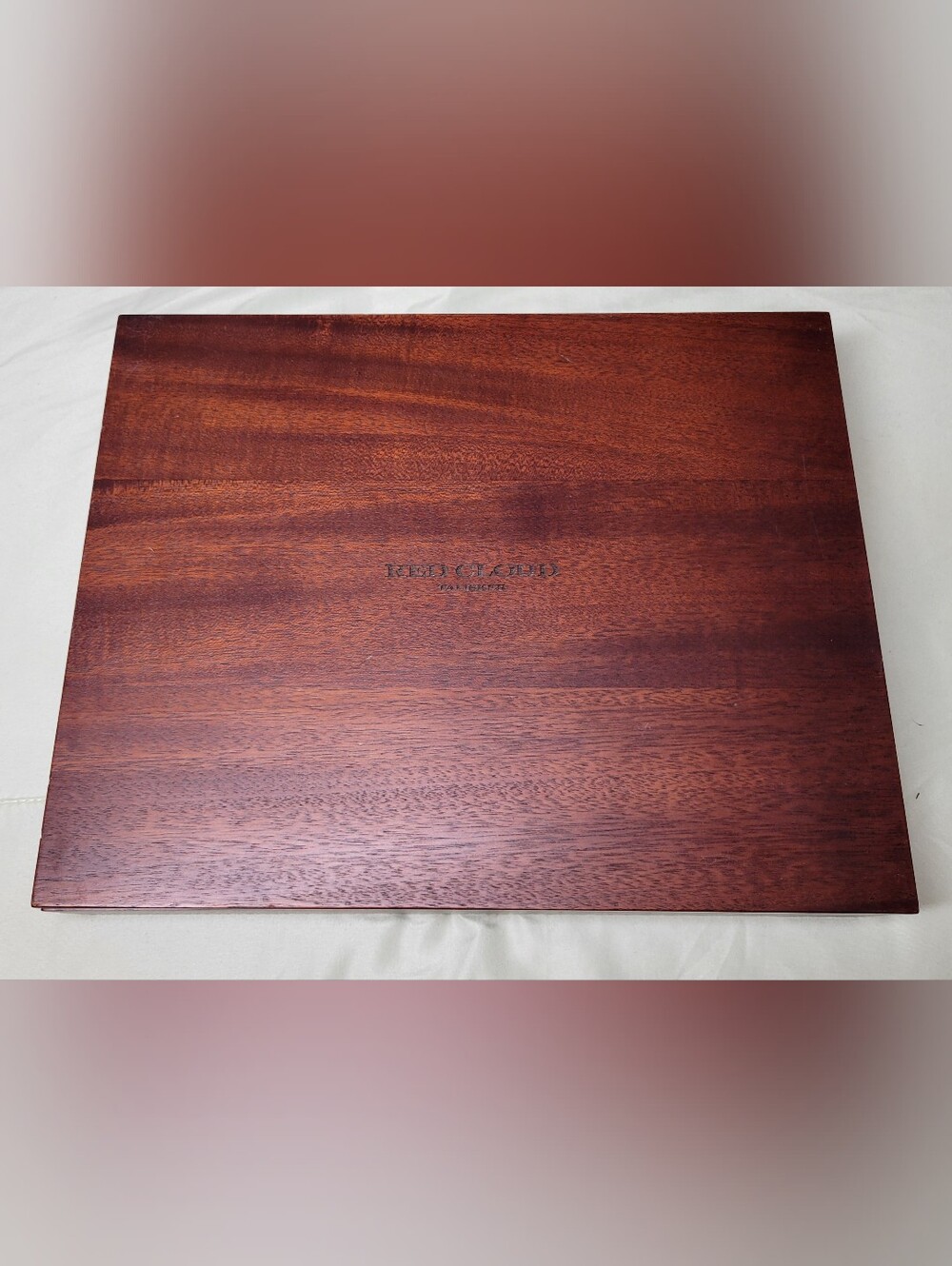 14" x 11" Elegant Mahogany Wood Box